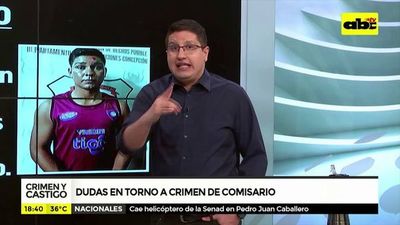 Dudas en torno a crimen del comisario - Crimen y castigo - ABC Color