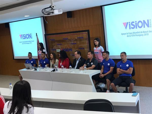 Visión Banco acompaña el primer mundial de FIFA del Fútbol de Playa » Ñanduti
