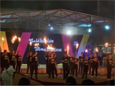 Alumno sufrió quemaduras durante exhibición gimnástica