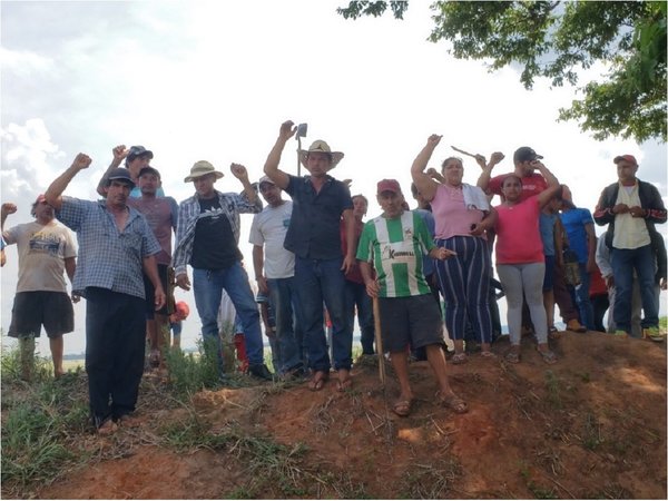 Sintierras regresan a predio tras desalojo en Curuguaty