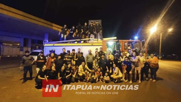 BOMBEROS DE EDELIRA KM 28 YA CUENTAN CON SU PROPIO CAMIÓN HIDRANTE