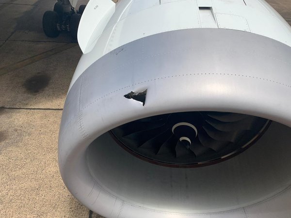 Moderno Boeing 787 sufre incidente en aeropuerto Silvio Pettirossi