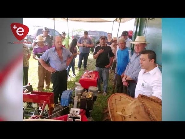 CON ENTREGA DE APORTES Y EQUIPOS, FORTALECEN PRODUCCIÓN AGRÍCOLA EN CAMBYRETÁ