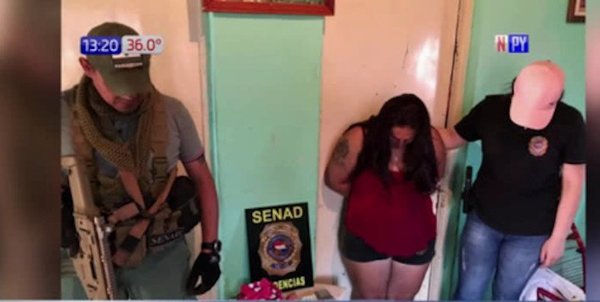 Cae mujer con 800 dosis de crak | Noticias Paraguay