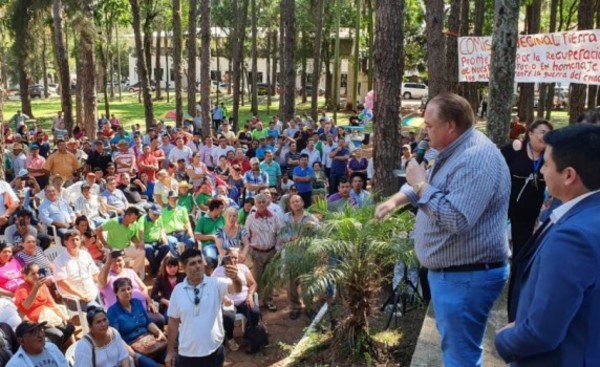 “Recuperar las tierras malhabidas y castigo para los bandidos”