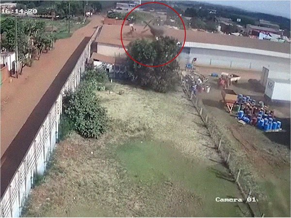 Nuevo video muestra momento de caída del helicóptero en Amambay