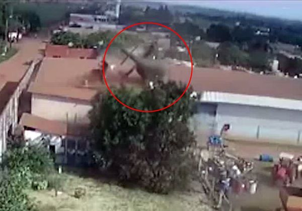 Momento en el que el helicóptero perdió potencia y se estrelló - Nacionales - ABC Color