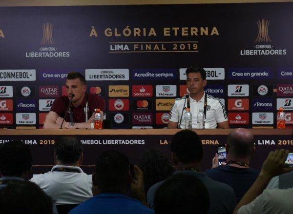 Marcelo Gallardo confirma el equipo para la final ante Flamengo