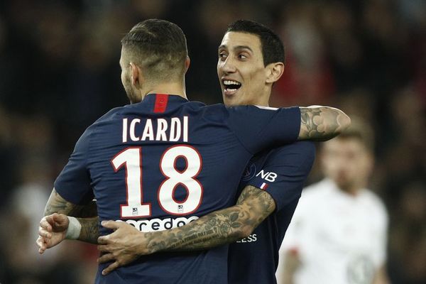 Icardi y Di María iluminan al PSG en el regreso de Neymar - Fútbol - ABC Color