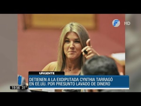 Cynthia Tarragó detenida en EE.UU. por lavado de dinero