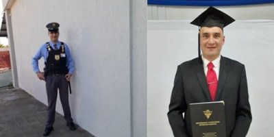 GUARDIA DE SEGURIDAD SE RECIBIÓ DE ABOGADO