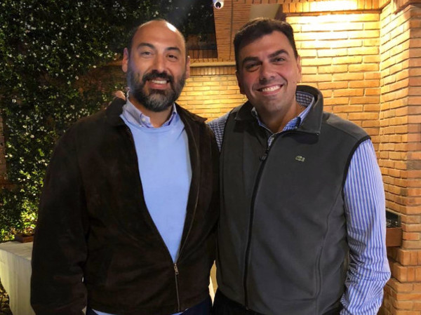 Los presidentes de Olimpia y Cerro interactúan antes del clásico