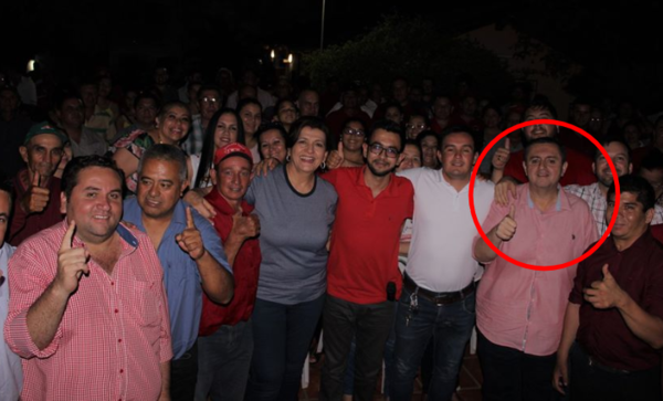 Cónsul “hurrero” vuelve a violar la ley al participar de acto político - Nacionales - ABC Color