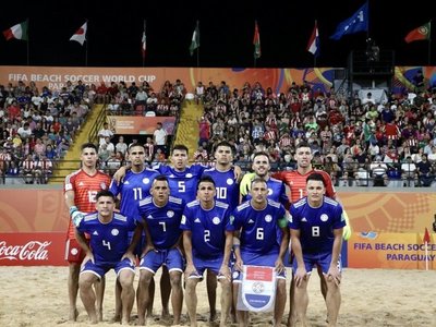 Los Pynandi, eliminados del Mundial de Fútbol de Playa