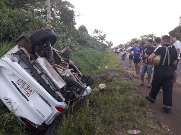 Joven muere en accidente de tránsito en Santani  - Nacionales - ABC Color