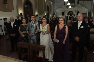 María Luján y Óscar se casaron