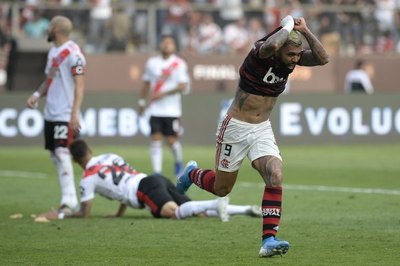 'Gabigol' rompió un récord copero de Olimpia y Colo Colo