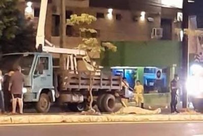 Mató a uno, hirió a otro  y no se quedó a auxiliar