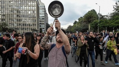 Colombia: Las movilizaciones no cesan pese a la fuerte represión policial - ADN Paraguayo