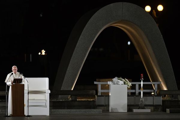 El Papa en Hiroshima: “Usar la energía atómica para la guerra es un crimen” - Mundo - ABC Color