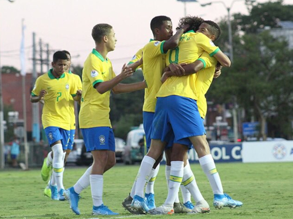 Brasil arranca con una goleada el Sudamericano Sub-15