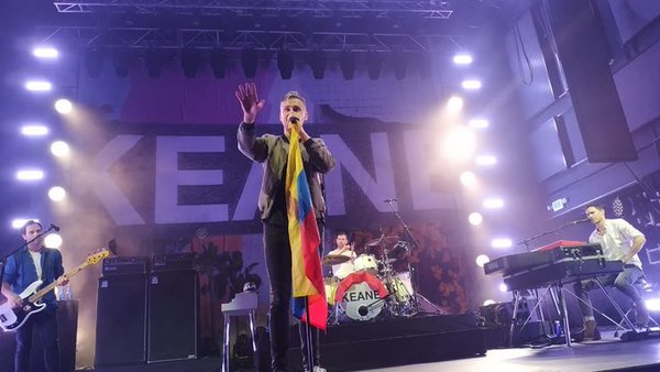 Keane espera volver a ver “enérgicos a sus fans en Paraguay para una nueva noche memorable”