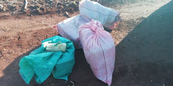 Incautan droga y arrestan a presuntos narcos tras tiroteo - Nacionales - ABC Color