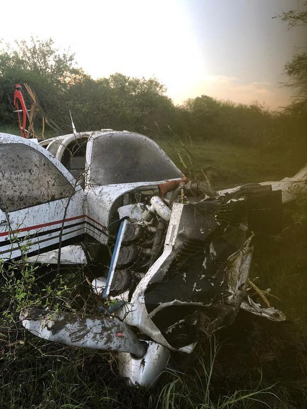 Aparatoso accidente aéreo sin heridos en el Chaco - Nacionales - ABC Color