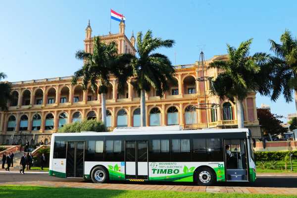 Empresa del transporte público incorpora nuevos buses eléctricos | .::Agencia IP::.