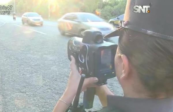 Realizan control de velocidad en Compañía Pedrozo - SNT