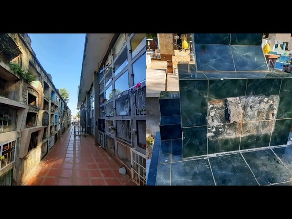 INSEGURIDAD: NO SE SALVAN NI LOS MUERTOS, HURTARON EN EL CEMENTERIO DE ENCARNACIÓN