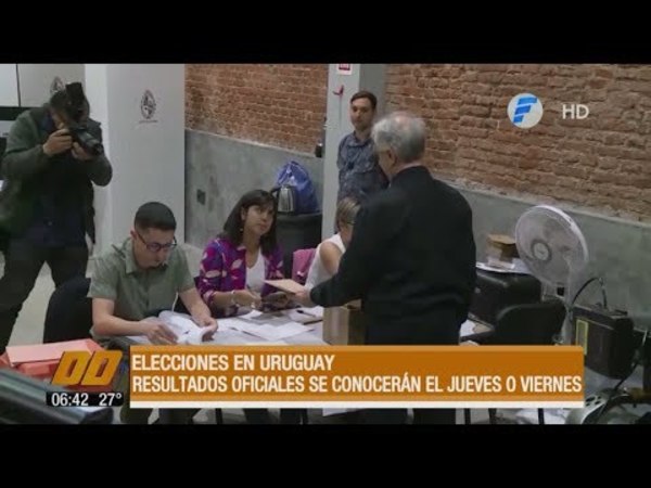 Reñidas elecciones en Uruguay