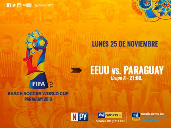 Paraguay busca un buen cierre en el Mundial de Beach Soccer