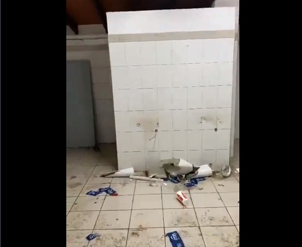 Instalaciones de Para Uno sufren destrozos