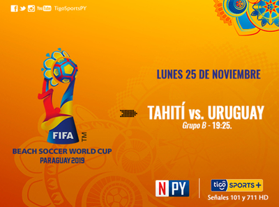 Uruguay busca ganar la serie ante Tahití