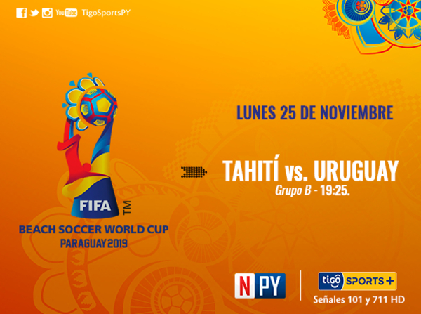 Uruguay busca ganar la serie ante Tahití