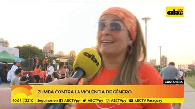 Zumba contra la violencia de género - ABC Noticias - ABC Color