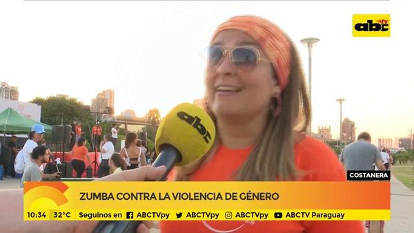Zumba contra la violencia de género - ABC Noticias - ABC Color
