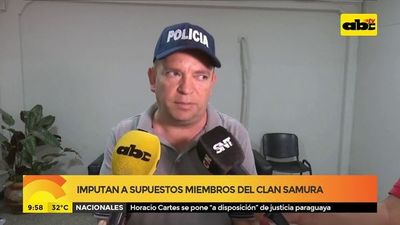 Imputan a supuestos miembros del “clan Samura” - ABC Noticias - ABC Color