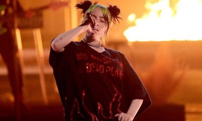 Billie Eilish y su “encendida” presentación en los AMAs