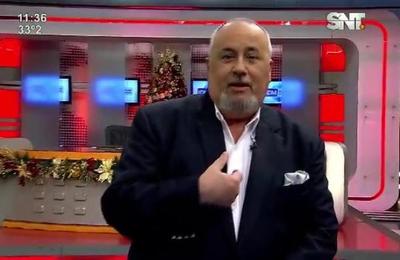 Monólogo de Javier Sosa Briganti en el SNT Deportes - SNT