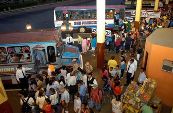 Todos los precios del pasaje vigentes para ir hasta Caacupé