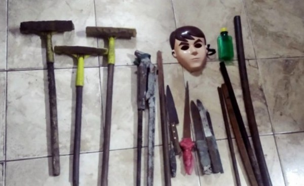 Incautan peligrosas armas cerca de la seccional N°1