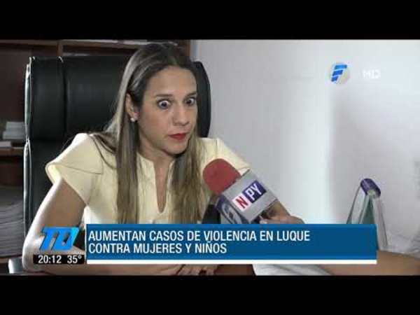 Luque lidera casos de violencia contra la mujer