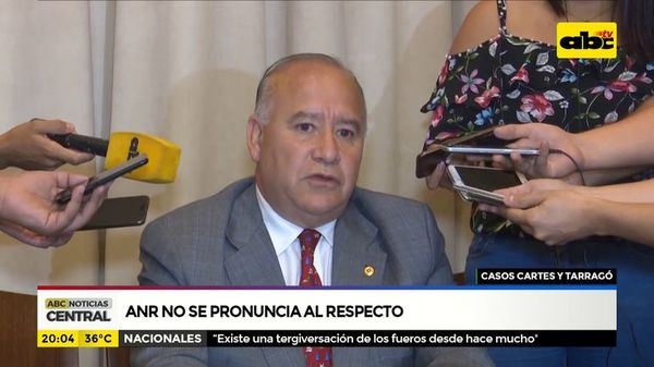 ANR no se pronuncia sobra casos de Cartes y Tarragó - ABC Noticias - ABC Color