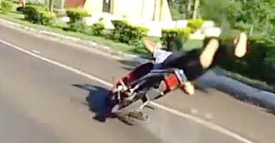 El video del accidente en Horqueta itujáma ra’e