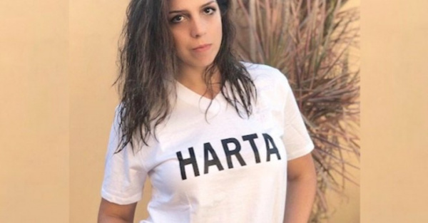 Dijo estar “harta” de la violencia de género