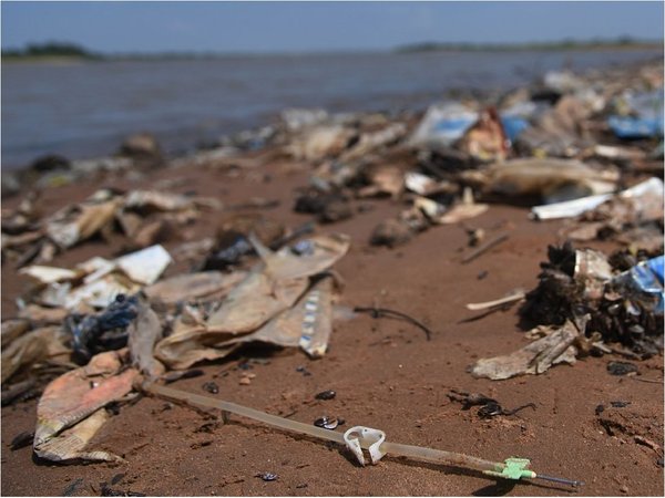 Las playas son vertederos de pilas y desechos patológicos