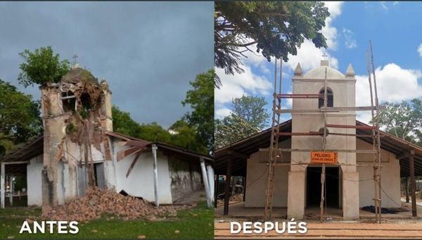 Estiman que restauración de la histórica iglesia de Yabebyry será inaugurada en enero - Digital Misiones