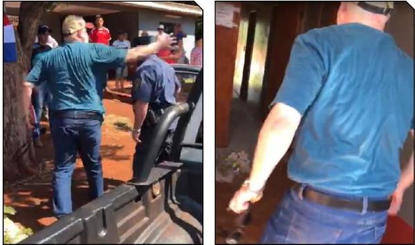Policías denuncian a senador por agresión